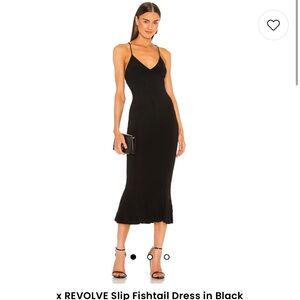 Norma Kamali Fishtail Dress